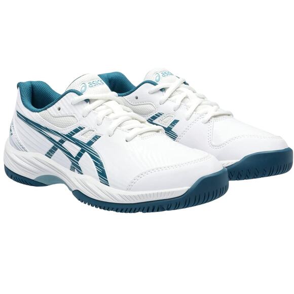 ASICS Gel-Game 9 Kids Tennis Shoes White Grade School Size 3.5 - Picture 2 of 11